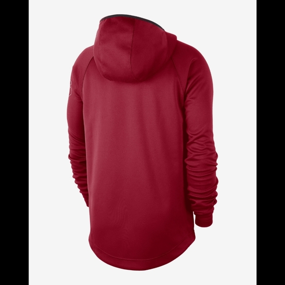 Stanford Cardinal Nike Basketball Spotlight Performance Raglan Pullover Hoodie L - Picture 2 of 4
